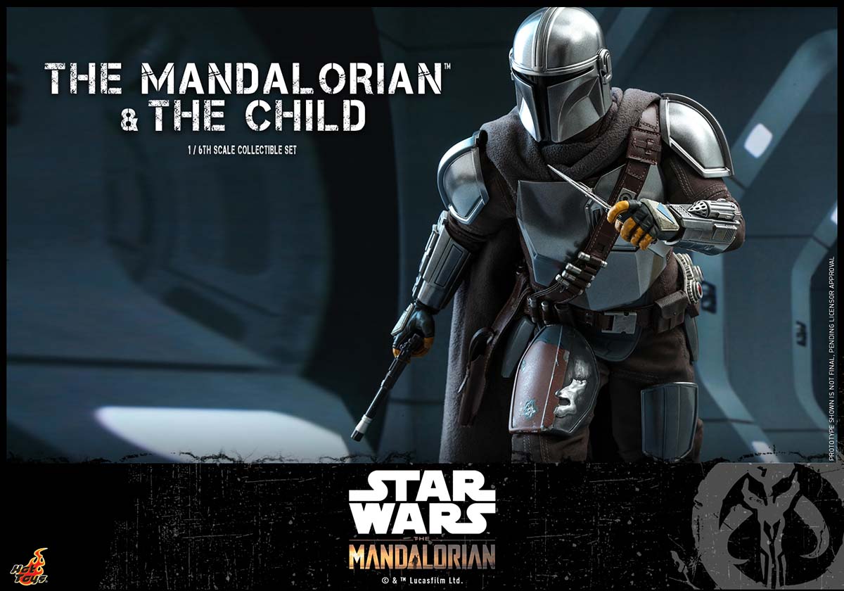 Hot Toys Stm Mandalorian and Child Collectible Set_pr14