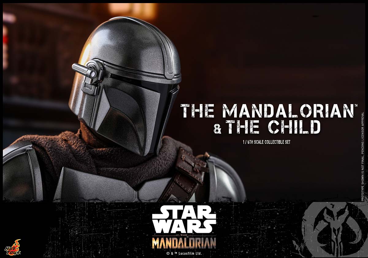 Hot Toys Stm Mandalorian and Child Collectible Set_pr17