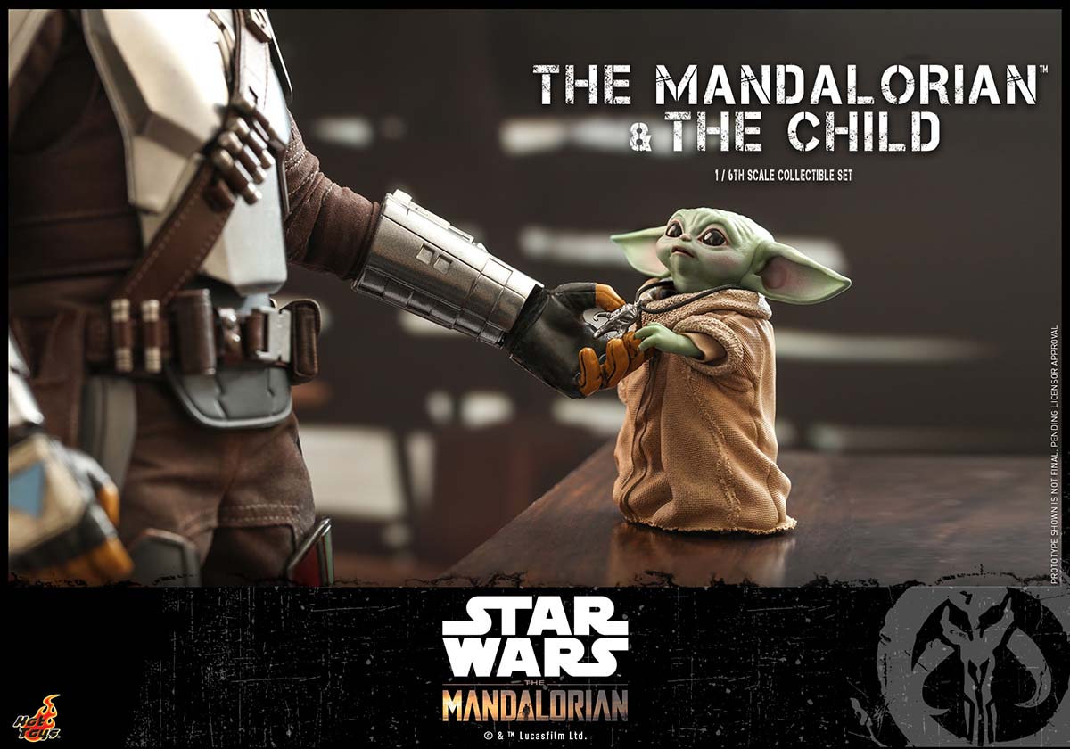 Hot Toys Stm Mandalorian and Child Collectible Set_pr8