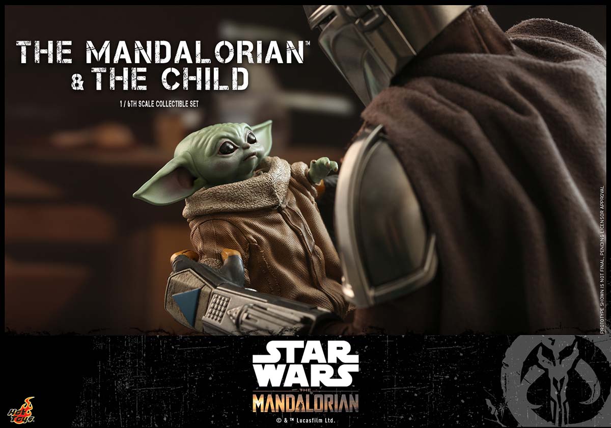Hot Toys Stm Mandalorian and Child Collectible Set_pr9