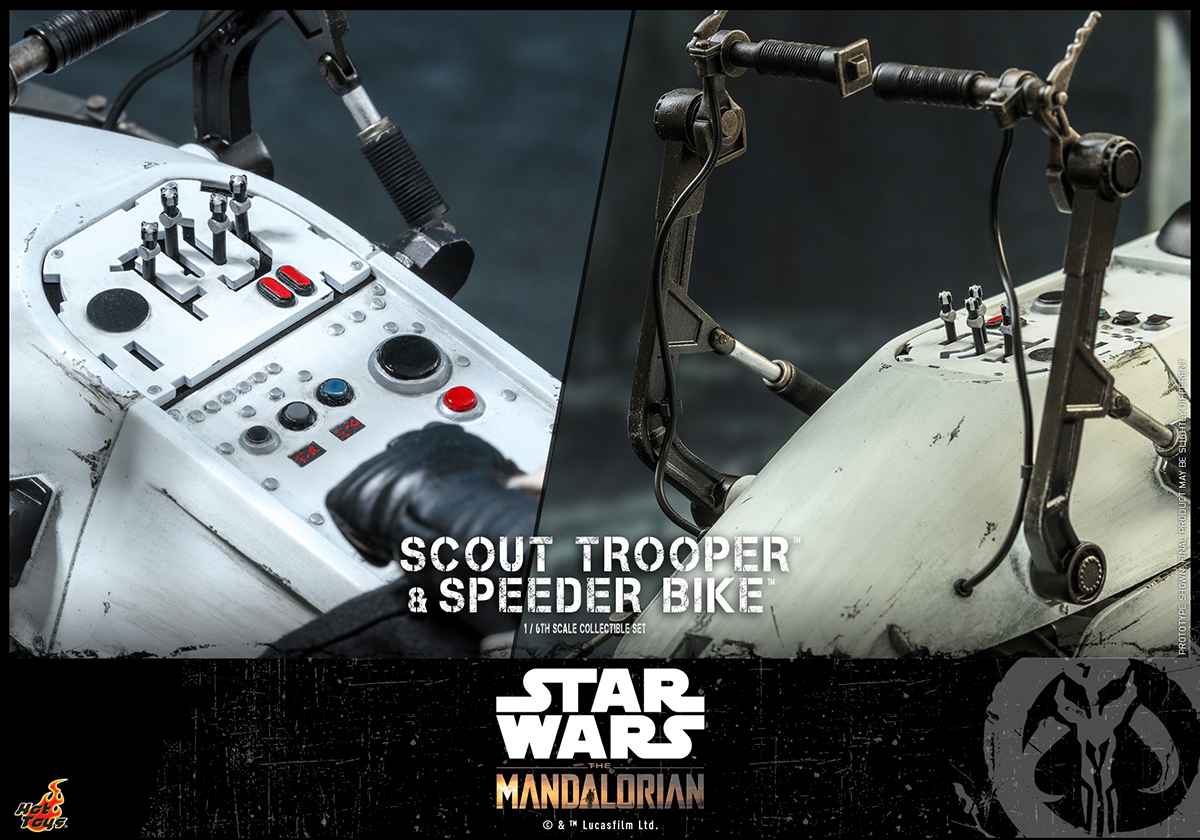 Hot Toys Swm Scout Trooper and Speeder Bike Collectible Set_pr22