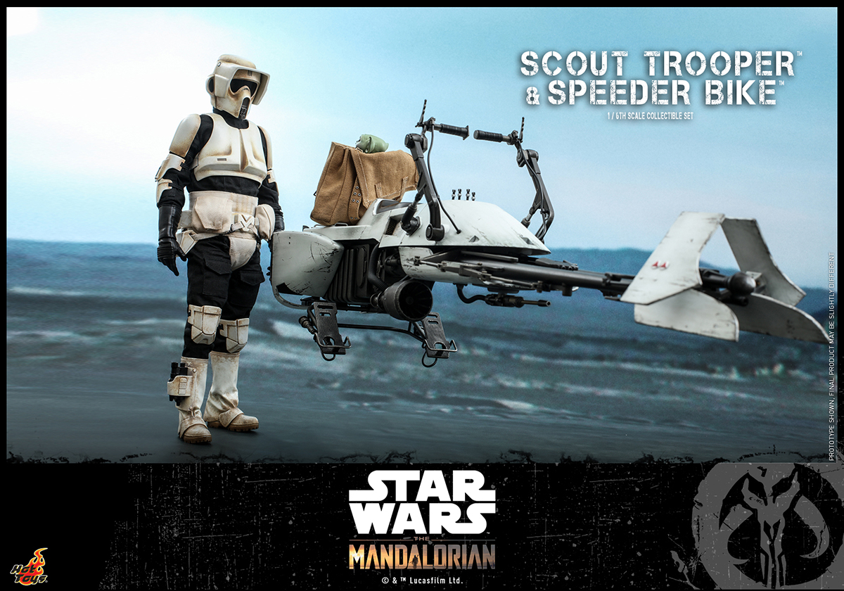 Hot Toys Swm Scout Trooper and Speeder Bike Collectible Set_pr4