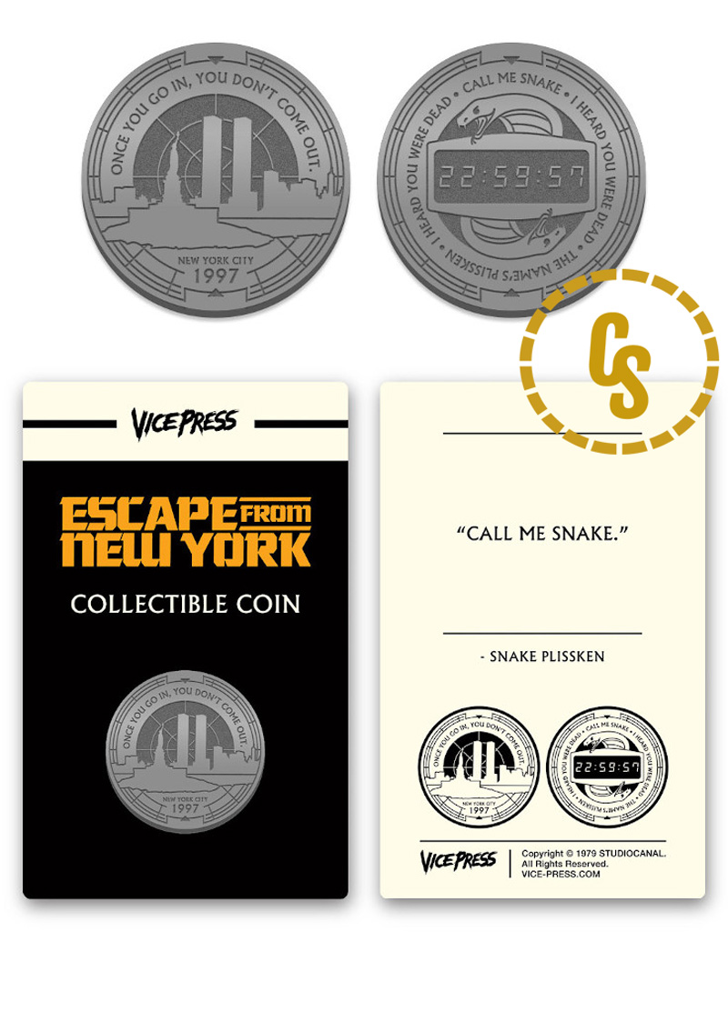 Florey, Escape From New York Coin