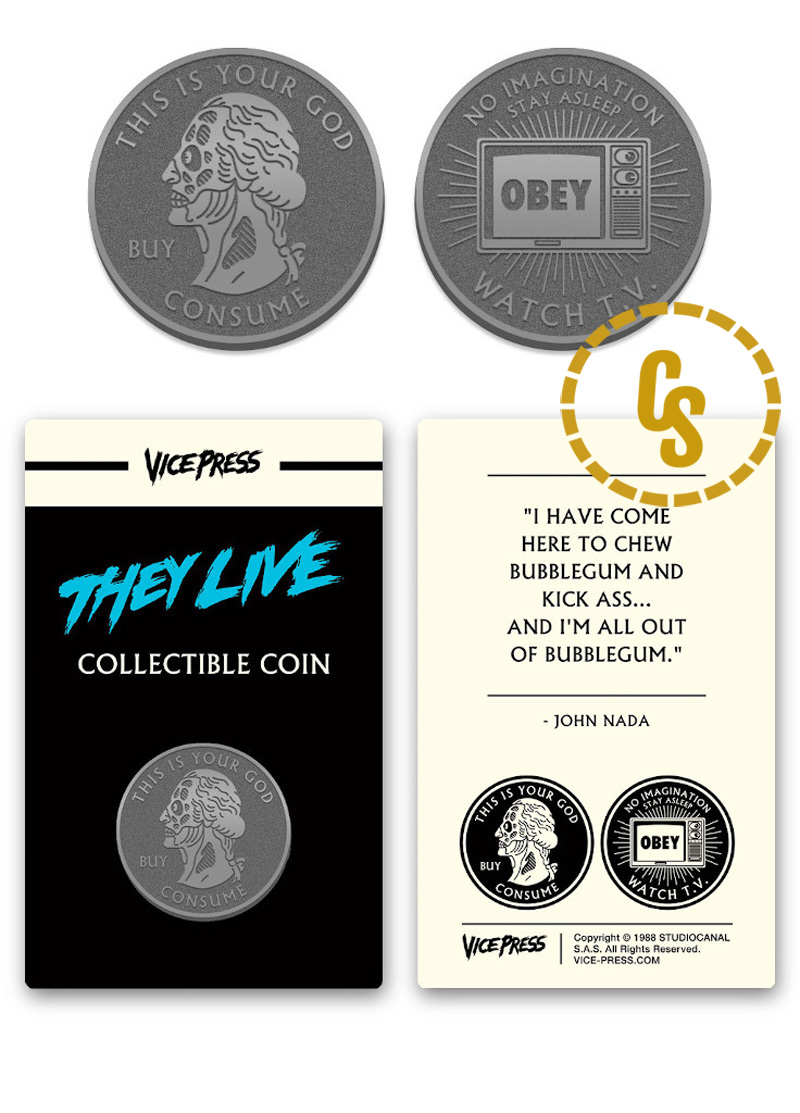 Florey, They Live Coin