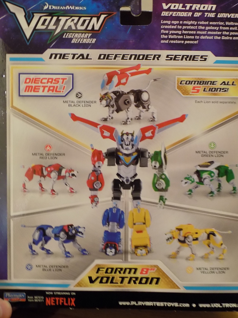 Voltron Legendary Defender Toy Unboxing